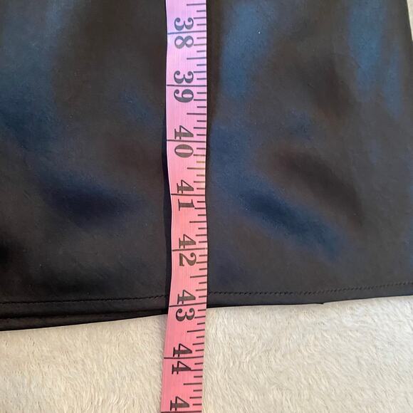 Express Y2K Colorblock Midi Slip Dress Women XS Black Red Purple Vampirecore NEW - Picture 11 of 11